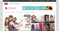 Desktop Screenshot of clothesnfashion.com